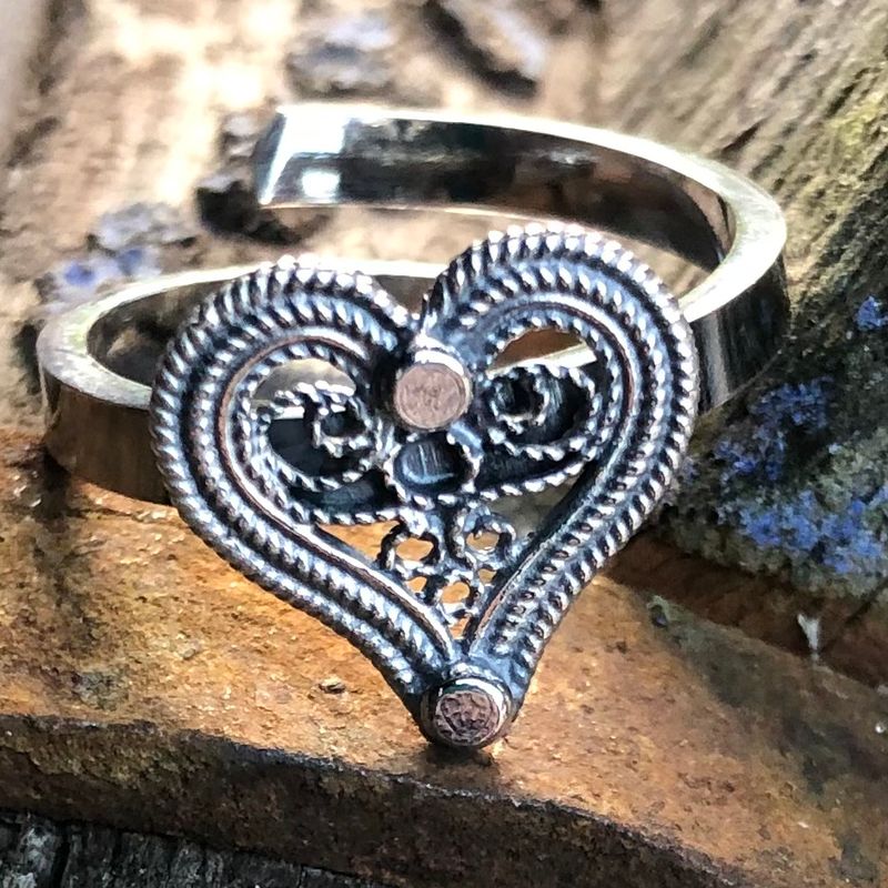 Ring med hjerte